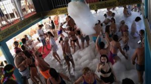 Отдых в Турции.Пенная вечеринка на пиратской шхуне.