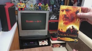 Видеокассета VHS "Слезы солнца" 2003г. Брюс Уиллис