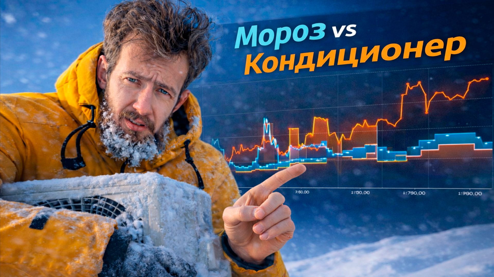 Кондиционер в −25°C: тратит деньги или реально греет? смотреть онлайн