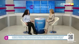 За здоровье. Здоровье глаз. Гость студии – Лилия Долгополова