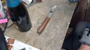 Сделал бычак и поговорить.