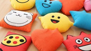 Подушки смайлы - распаковка