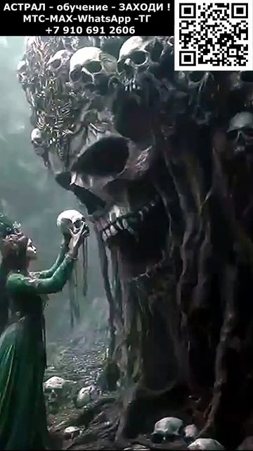 Хоррор. Красивое астральное видео. ИИ. Арт нейросеть. фэнтези #реальность#фэнтези #ИИ #нейросеть смотреть онлайн