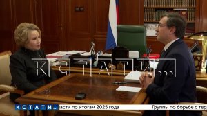 Губернатор Нижегородской области обсудил с председателем Совета Федерации развитие региона