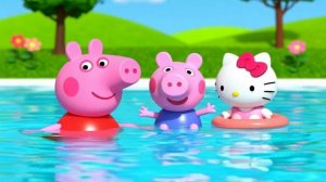 мультики для детей , коте, хеллоу китти, котэ, кошки, свинка пеппа, кошечки собачки, три кота