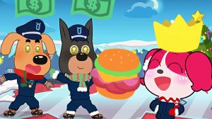 Шериф лабрадор |  шериф лабрадор на русском | лабрадор мультик | бэби бас мультик | Ава и Папа