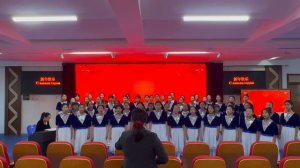 Средняя школа № 39 Харбина с песней «Шёпот»