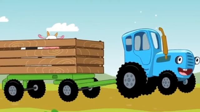 синий трактор учим цифры игра! смотреть онлайн
