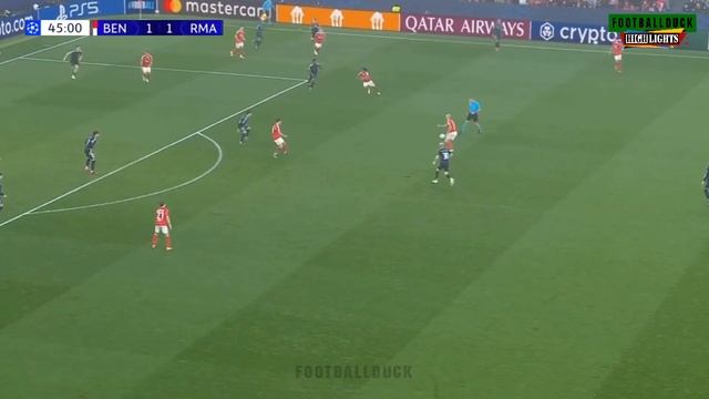 Бенфика — Реал Мадрид 4 : 2 смотреть онлайн