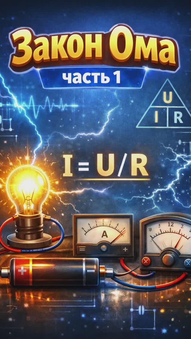 Закон Ома. Часть 1 смотреть онлайн