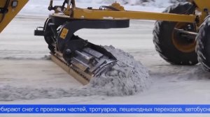 К борьбе с последствиями снегопада присоединилась ГАИ