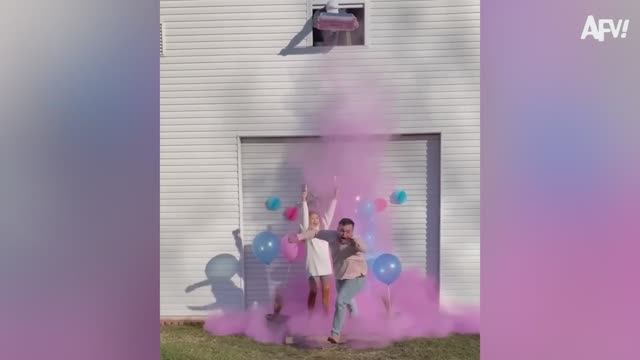 America′s Funniest Home Videos. The Worst Gender Reveal Mistakes 👶 Funniest Family Moments смотреть онлайн