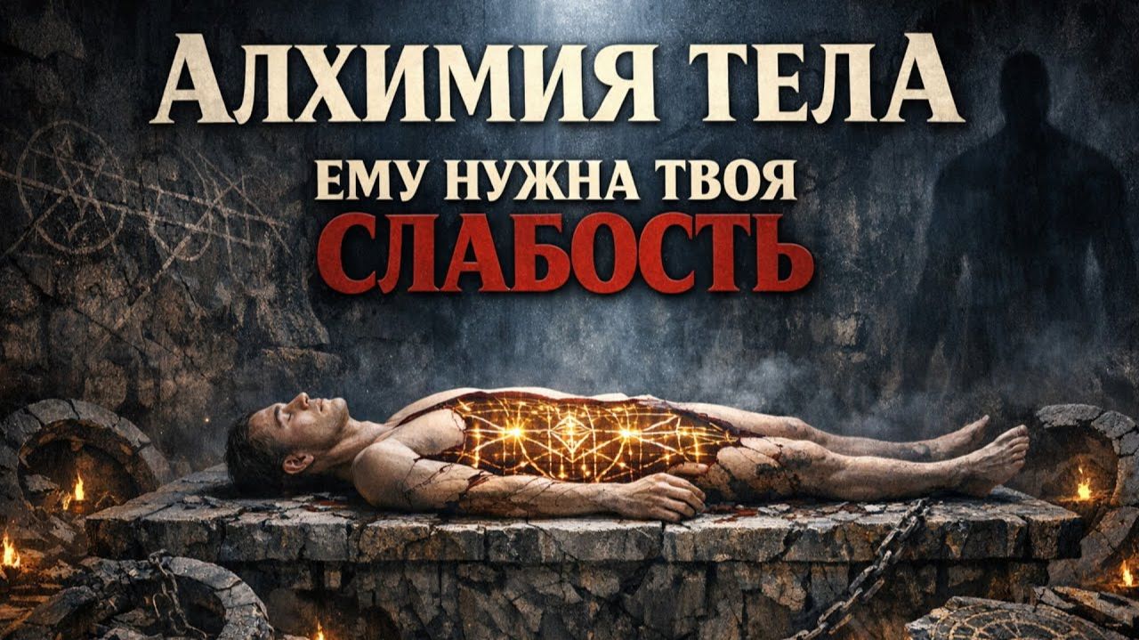 Алхимия Тела: Почему Демиург боится твоей физической формы? | Черный Кабинет смотреть онлайн