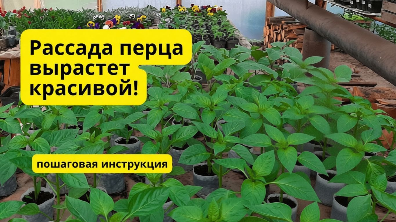 Выращивание рассады сладкого перца в одном видео- пошаговая инструкция смотреть онлайн