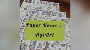 Покупки в магазинах Paper Home и  AgiArt. Скрапбукинг.