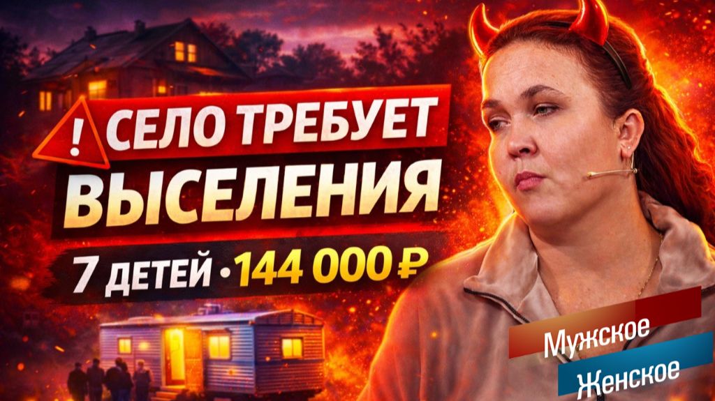 СЕЛО ТРЕБУЕТ ВЫСЕЛИТЬ СЕМЬЮ. МУЖСКОЕ / ЖЕНСКОЕ смотреть онлайн