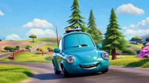 Веселые автогонки: кто победит? мультик