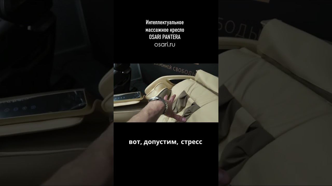 Откройте тайны идеального расслабления с массажным креслом Пантеры! смотреть онлайн