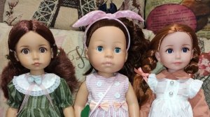 Три милые подружки, и немного мелочей, результат выведения пятна с паоловского пупса