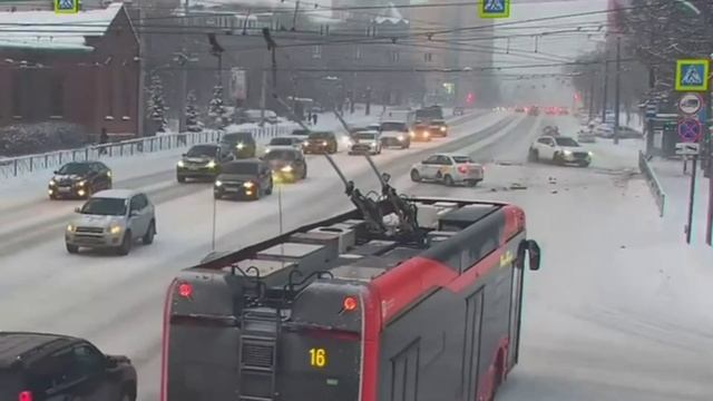 22.01.25. ДТП Челябинск. смотреть онлайн