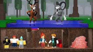 Подводная база в 99 ночей в лесу! Анимация