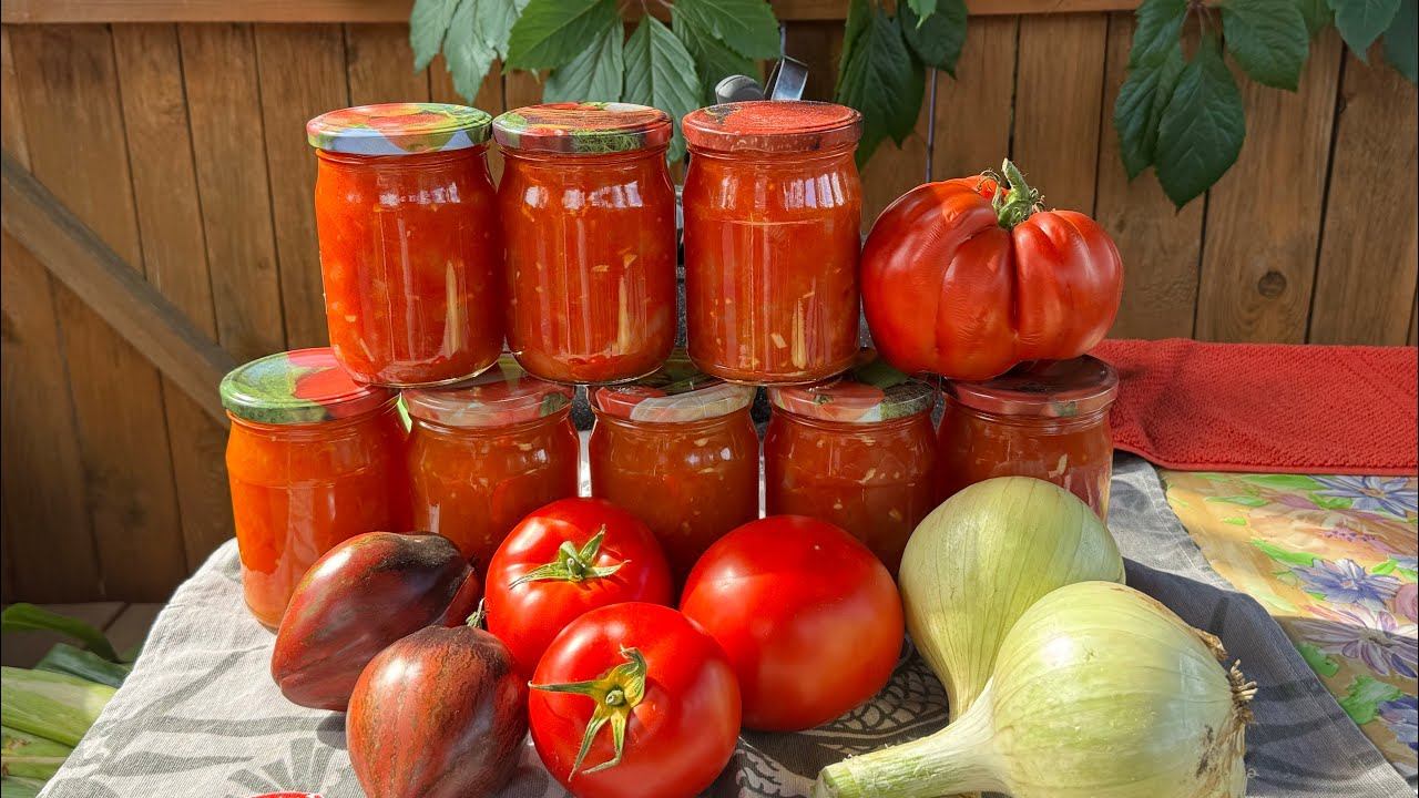 ПОМИДОРЫ. Разрезики, 2 рецепта. Самый вкусный какой? Август 25. смотреть онлайн