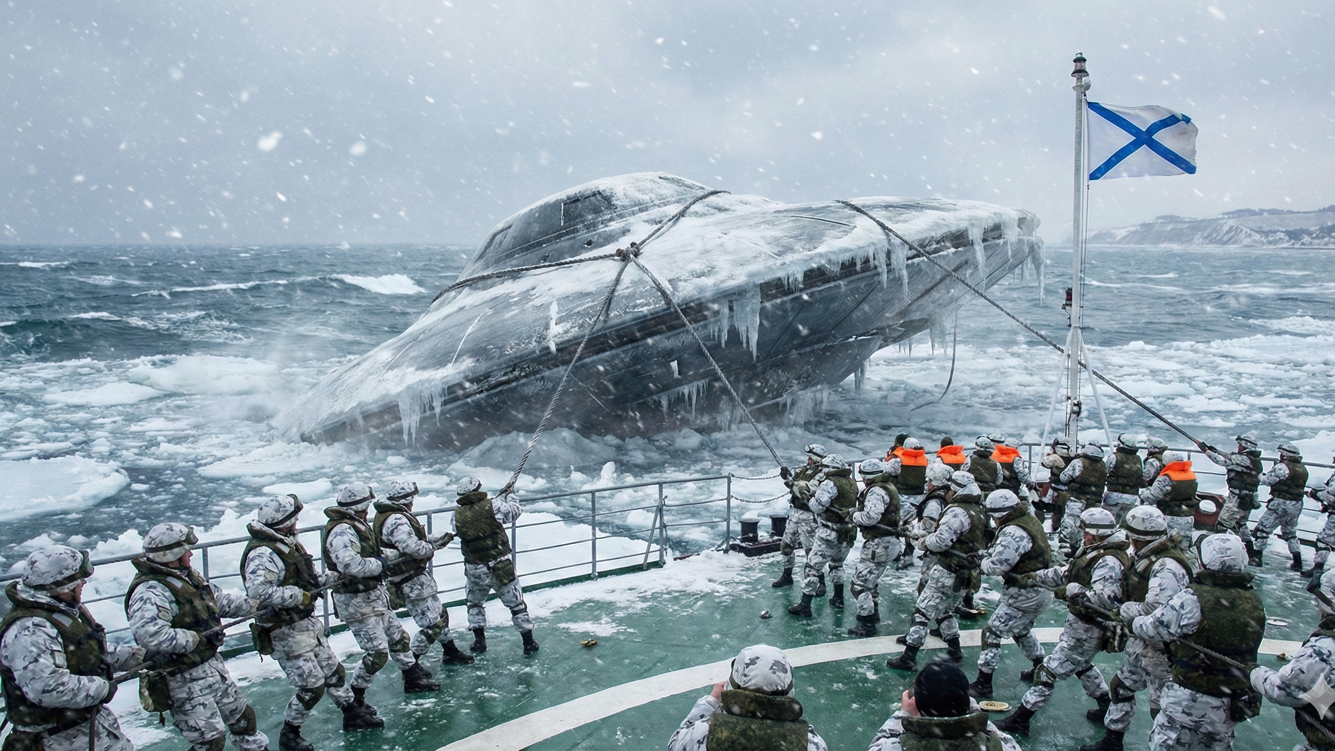 срочно Путину доложили, как на Аляске буксируют нло подводной лодкой. смотреть онлайн