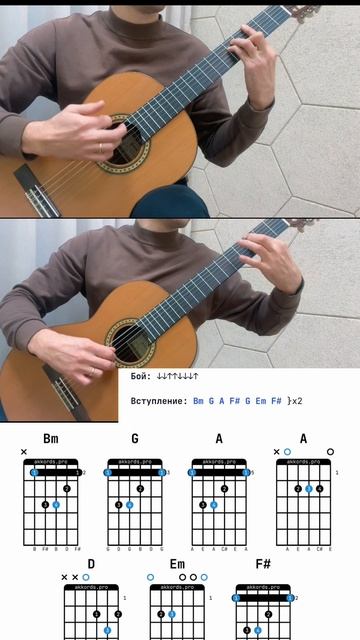 Баста-Выпускной fingerstyle