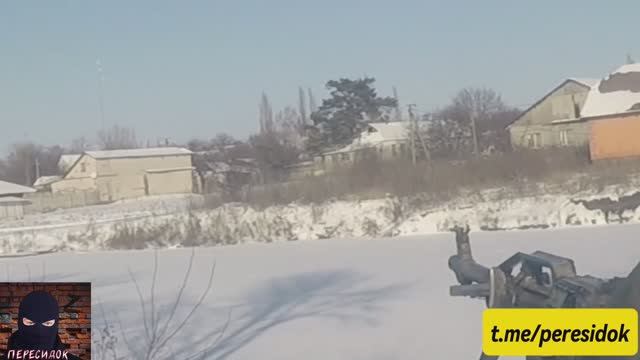 Защита неба от дронов мобильными группами ВС РФ (вид от первого лица) смотреть онлайн