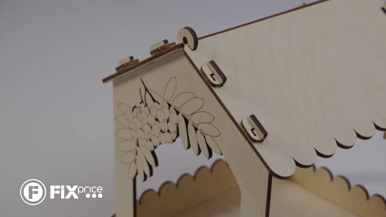 Кормушка для птиц сборная | FIX PRICE смотреть онлайн