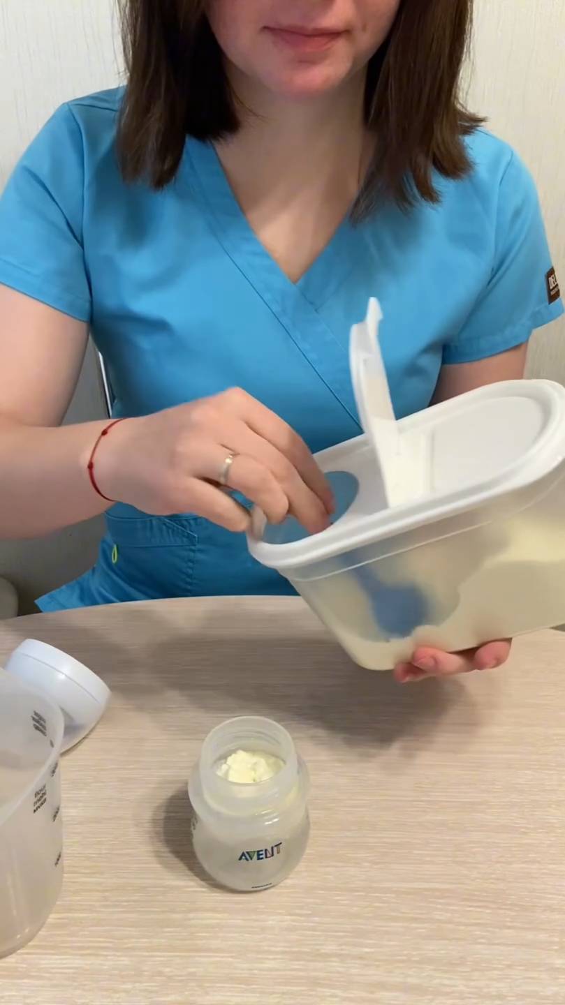 Готовим молочную смесь правильно