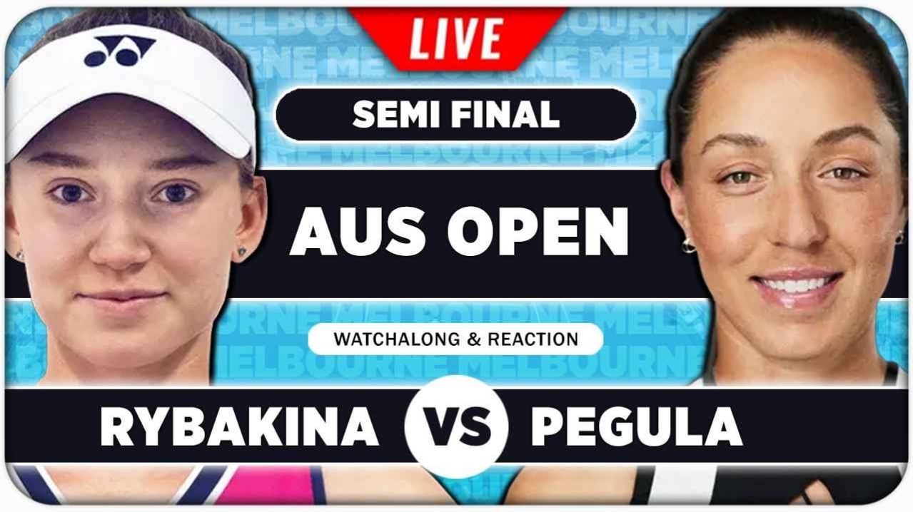 Пегула Дж — Рыбакина Е Australian Open 2026. Теннис. 1/2 финала. Прямая трансляция. смотреть онлайн