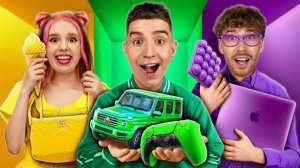 ВЛАД А4 - Используй только ОДИН ЦВЕТ Челлендж !