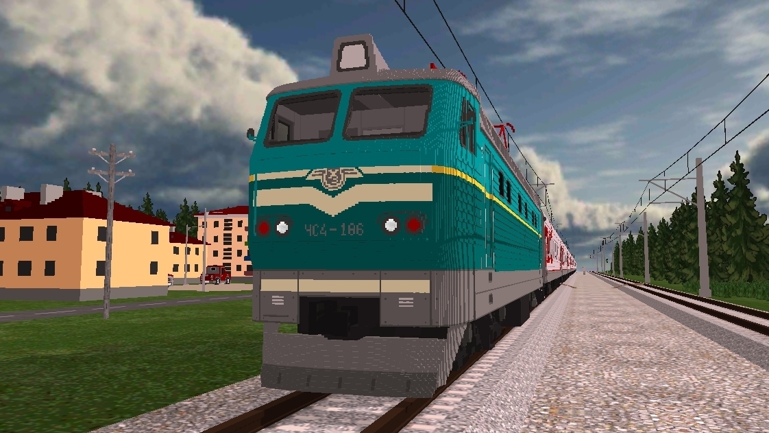 Проезжающие поезда в игре SkyRail (часть 6) смотреть онлайн