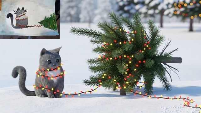 Оживите рисунок своего ребенка в нейросети смотреть онлайн