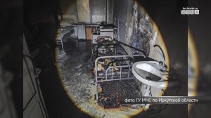 В палате травматологического отделения ГБ № 1 в Братске произошёл пожар