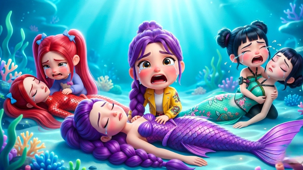 Что случилось с мамами русалок? Руми Мира и Зои, охотники на демонов. смотреть онлайн