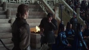 Великая стена.Уиллем показывет своё мастерство лучника.