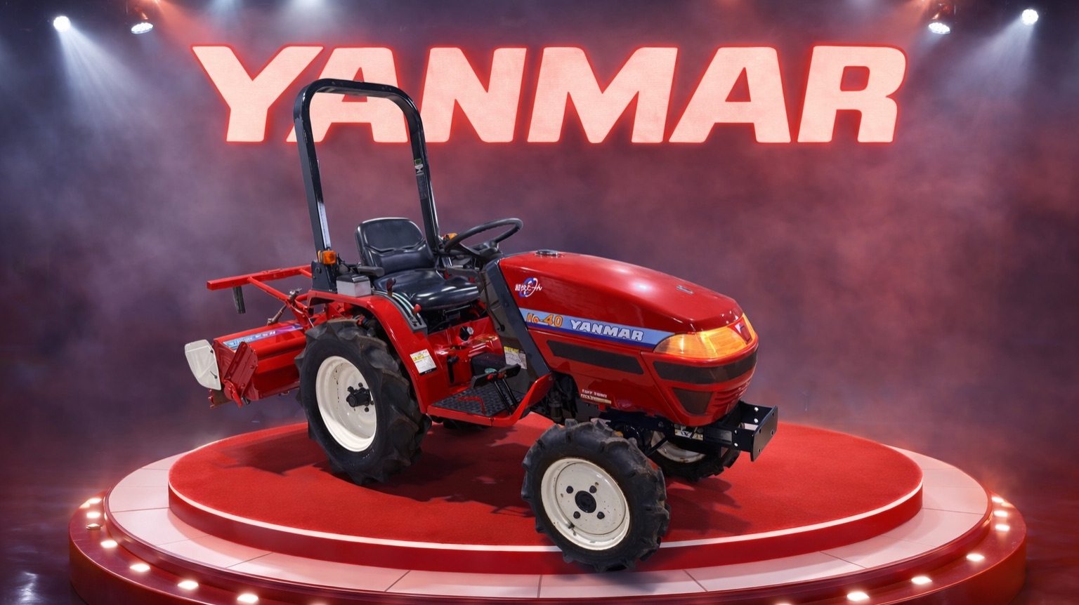 Японский компактный трактор Yanmar KE -40