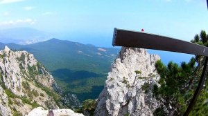 Путешествие в Крым. Часть 2. Мост в горах Ай-Петри.