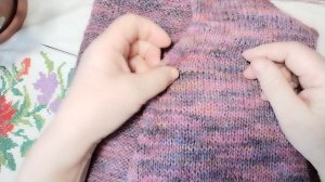 Вязание кардигана продолжается и немного о носочной пряже 🧶