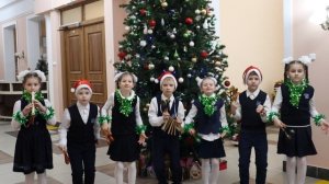 Выступление "Рождество пришло" гимназии № 10 (Гродно)