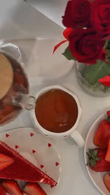 Чайная пара с сердечками ❤️