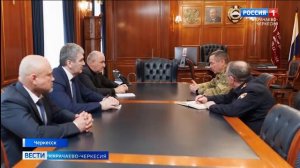 Рашид Темрезов обсудил с Владимиром Спиридоновым вопросы охраны правопорядка