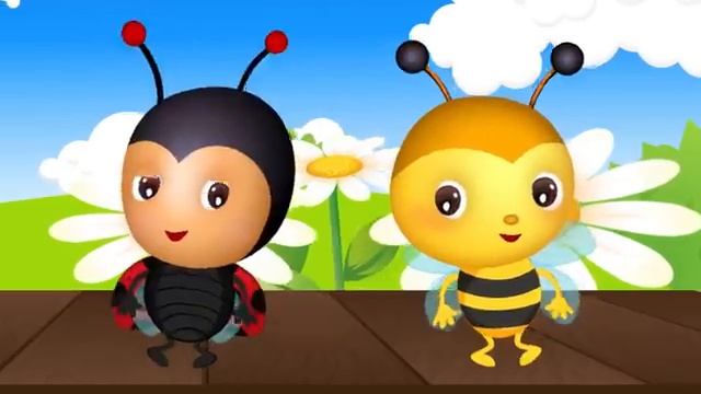 Пчёлка ЖУ-ЖУ-ЖУ - мульт-песенка  Часовая версия. Наше все