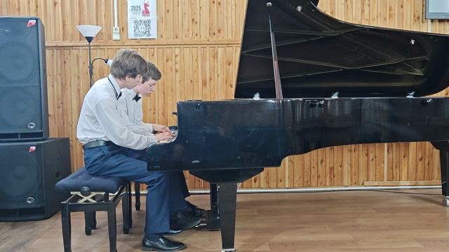 П. И. Чайковский Времена года  Масленица, исполняют Бондарь Михаил и Николай, МОБУ ДО ДМШ г. Тынды