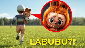 Брат Куклы из Игры в Кальмара забрла Лабубу в Реальной Жизни