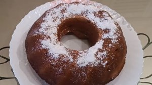 Вкусный, банановый кекс