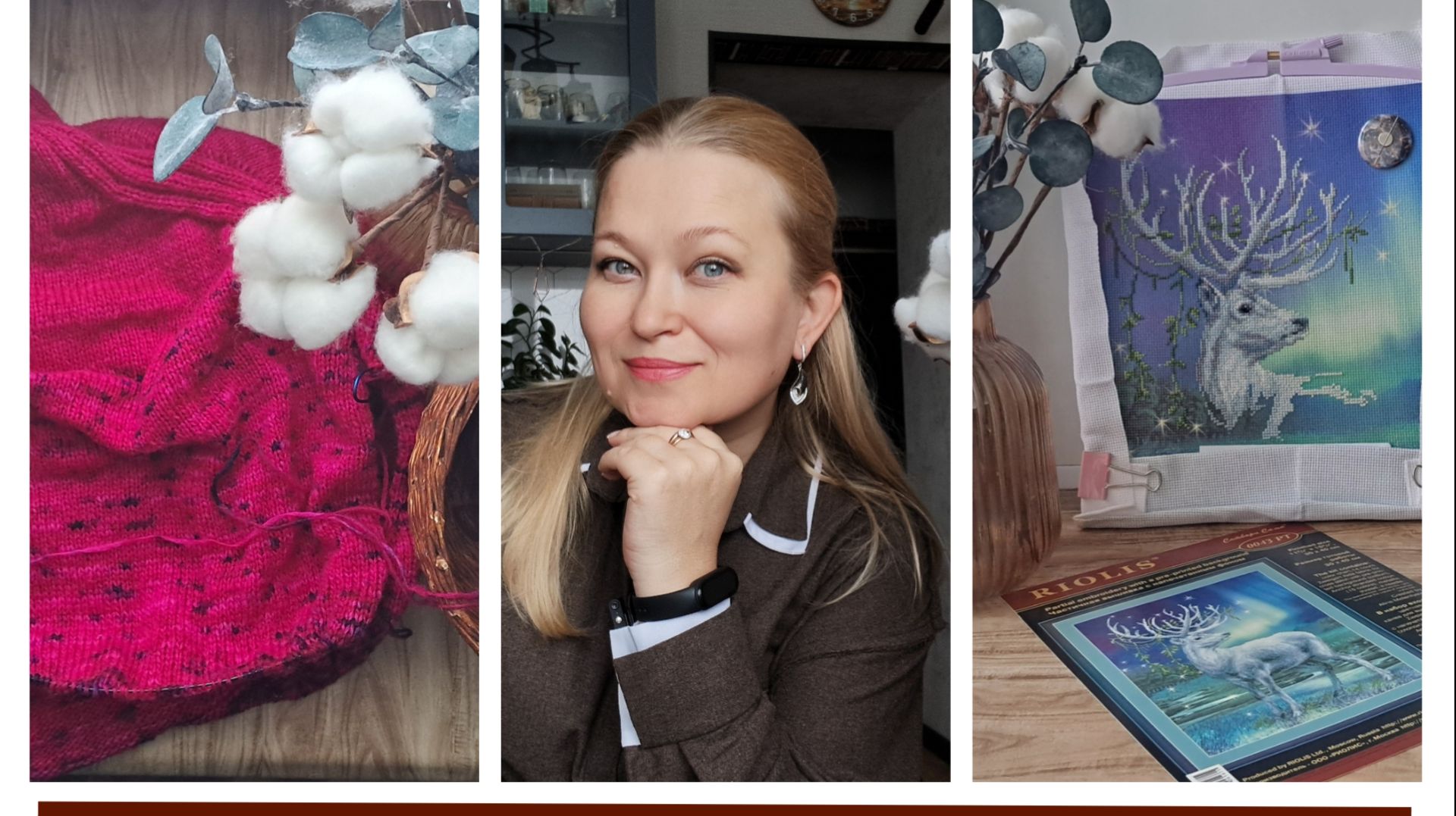 Итоги января и планы на февраль . Вяжу, читаю, вышиваю. смотреть онлайн