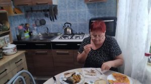 Мечты сбываются.Ужинаю .